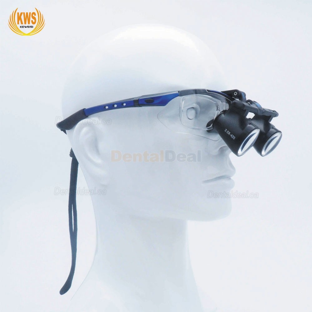 KWS FD-501G-2 2.5X/3.5X Dental Medical Surgical Binocular Loupe